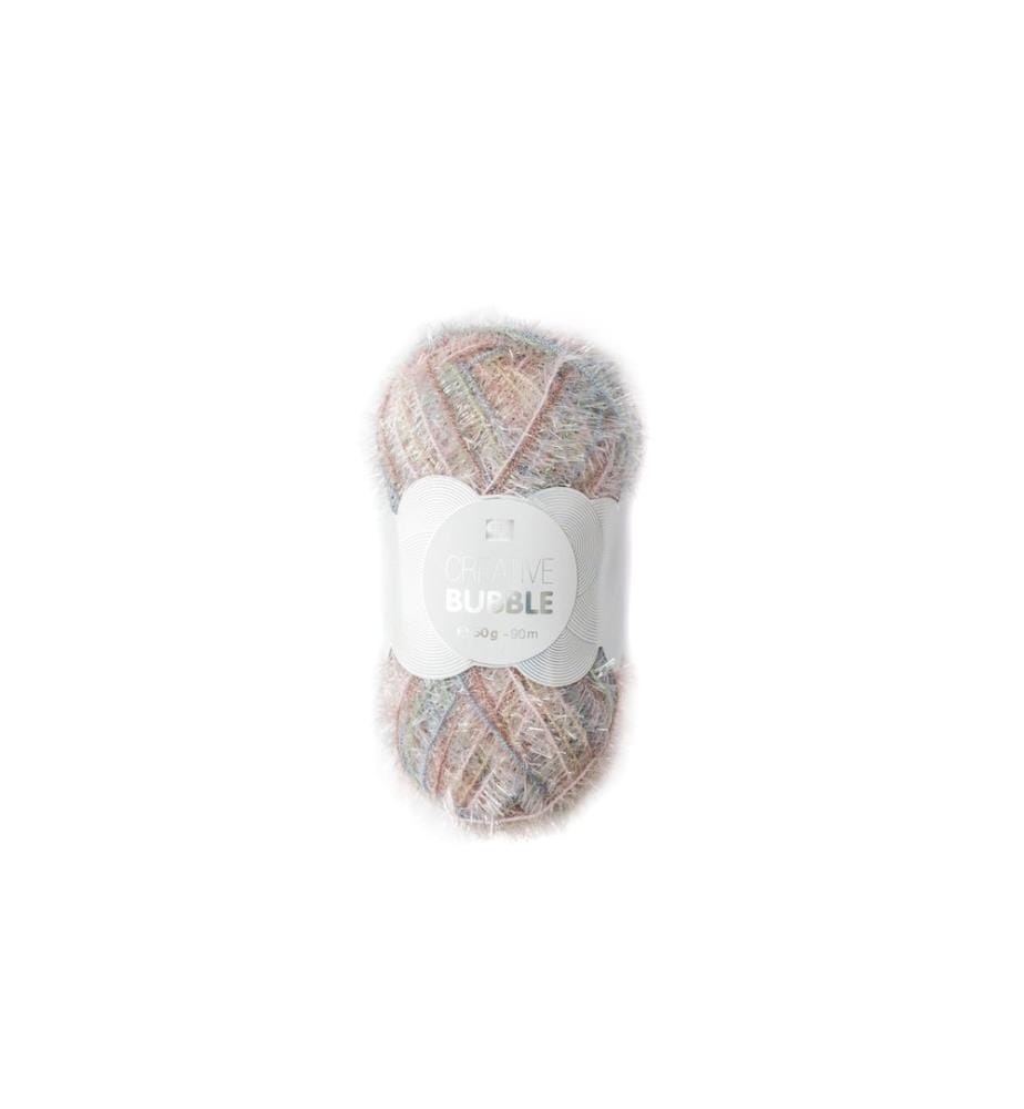 Rico Design Laine Creative Bubble Print 50 g Rose-Patine
