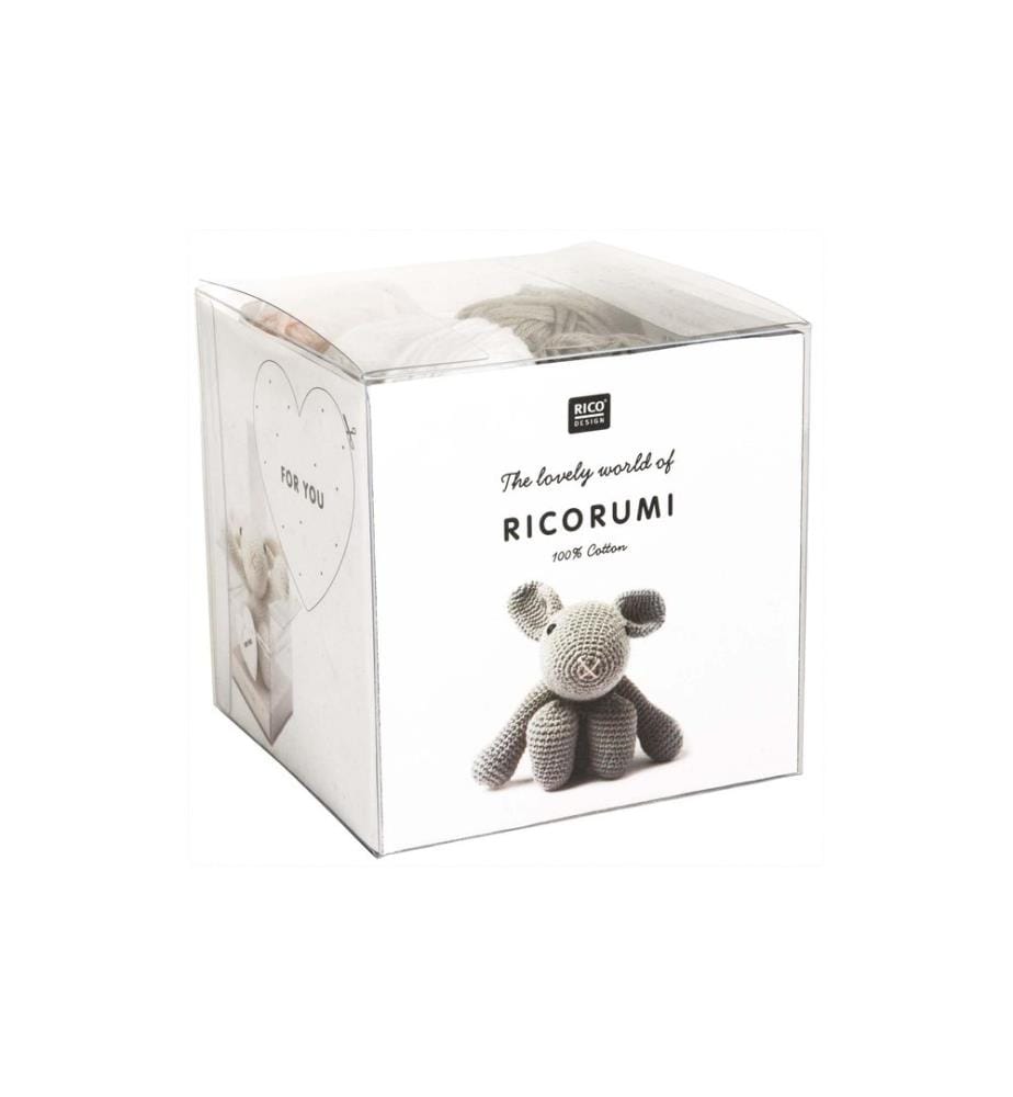 Rico Design Kit de crochet Creative Ricorumi Lapin