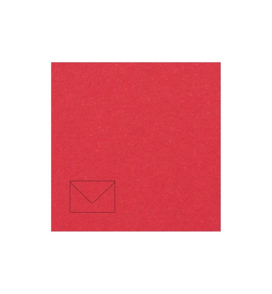 Rico Design Paper Poetry Essentials Enveloppe C5 Rouge
