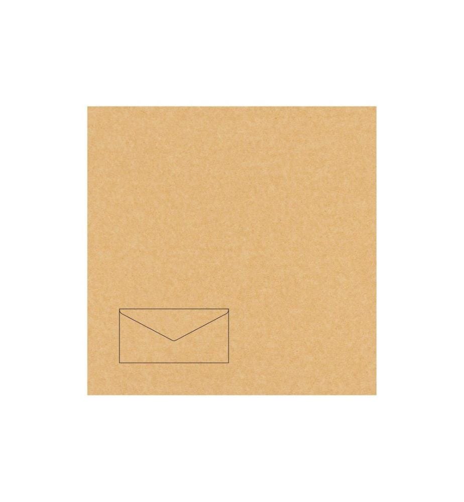 Rico Design Enveloppe Paper Poetry Essentials DL Or, 50 pièces