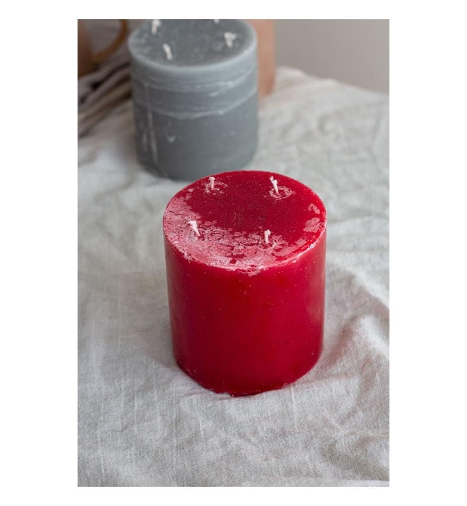 Bougie Tekli Blok - Rouge
