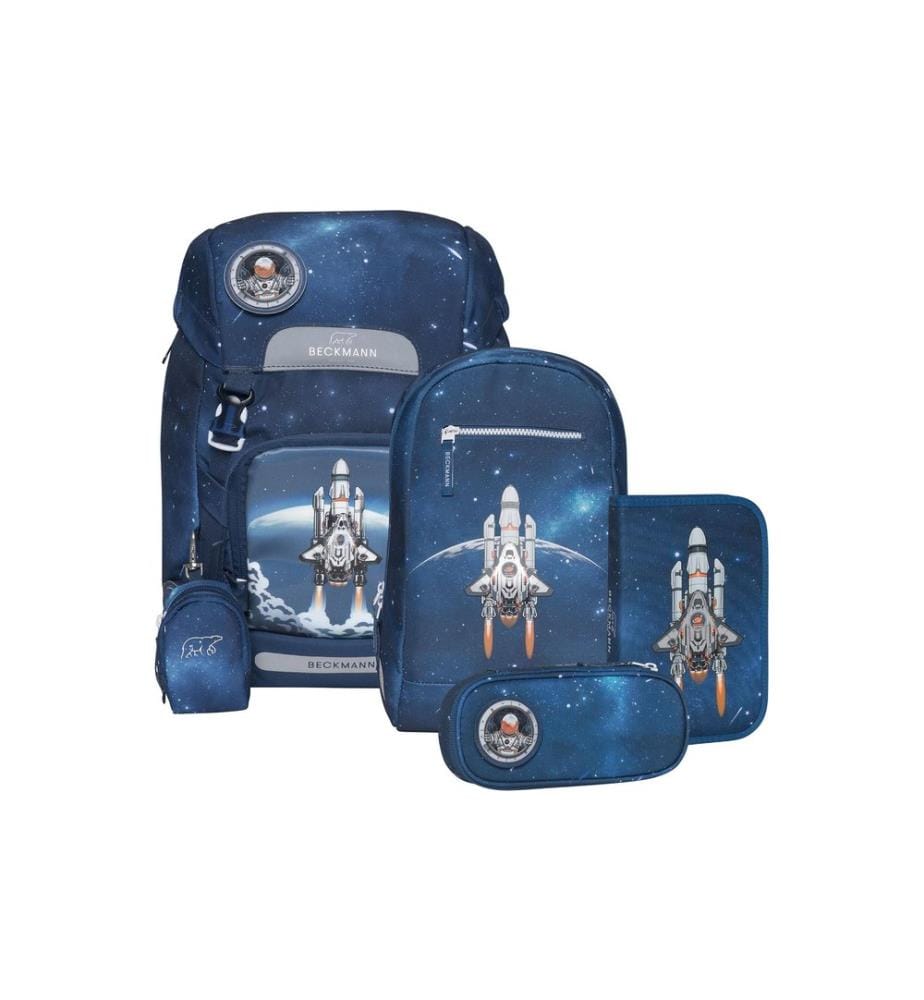 Beckmann Set de cartable Classic Space Mission, 6 pièces