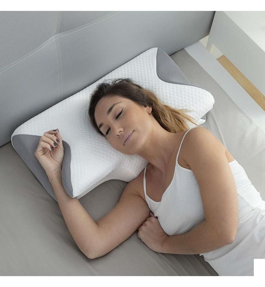 Oreiller Ergonomique Viscoélastique Soutien des Cervicales Conforti