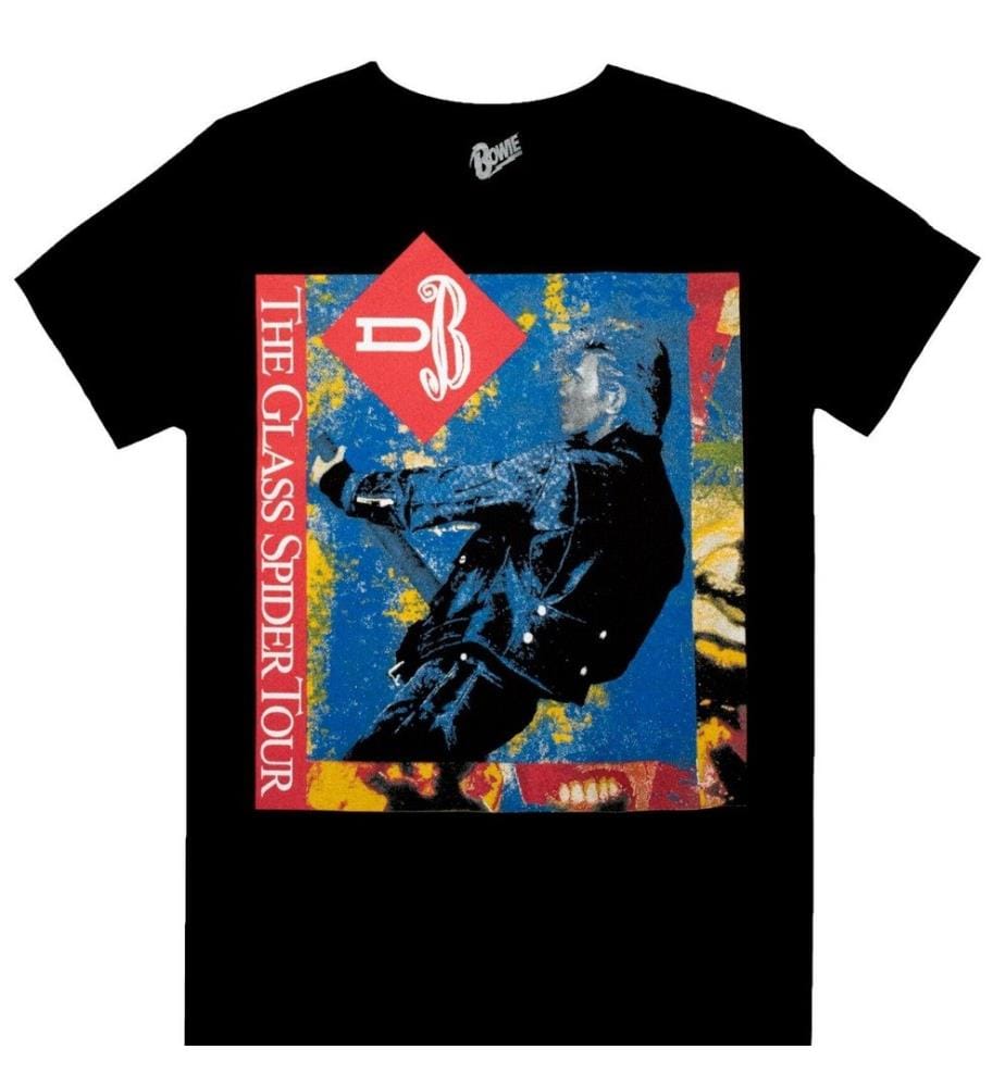 David Bowie - T-shirt GLASS SPIDER TOUR - Adulte
