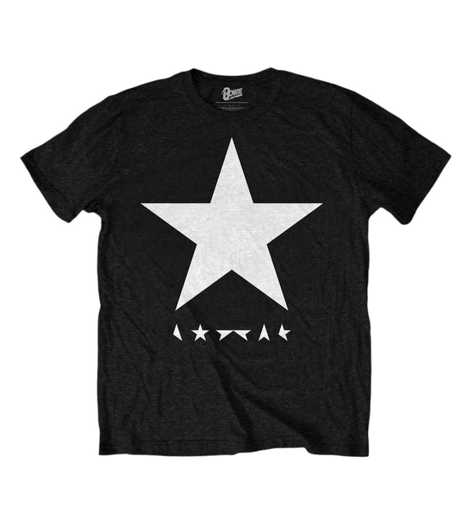 David Bowie - T-shirt BLACKSTAR - Adulte
