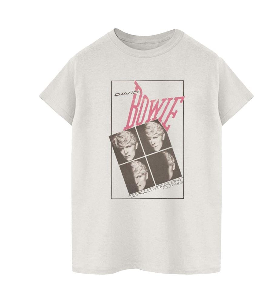 David Bowie - T-shirt SERIOUS MOONLIGHT - Adulte