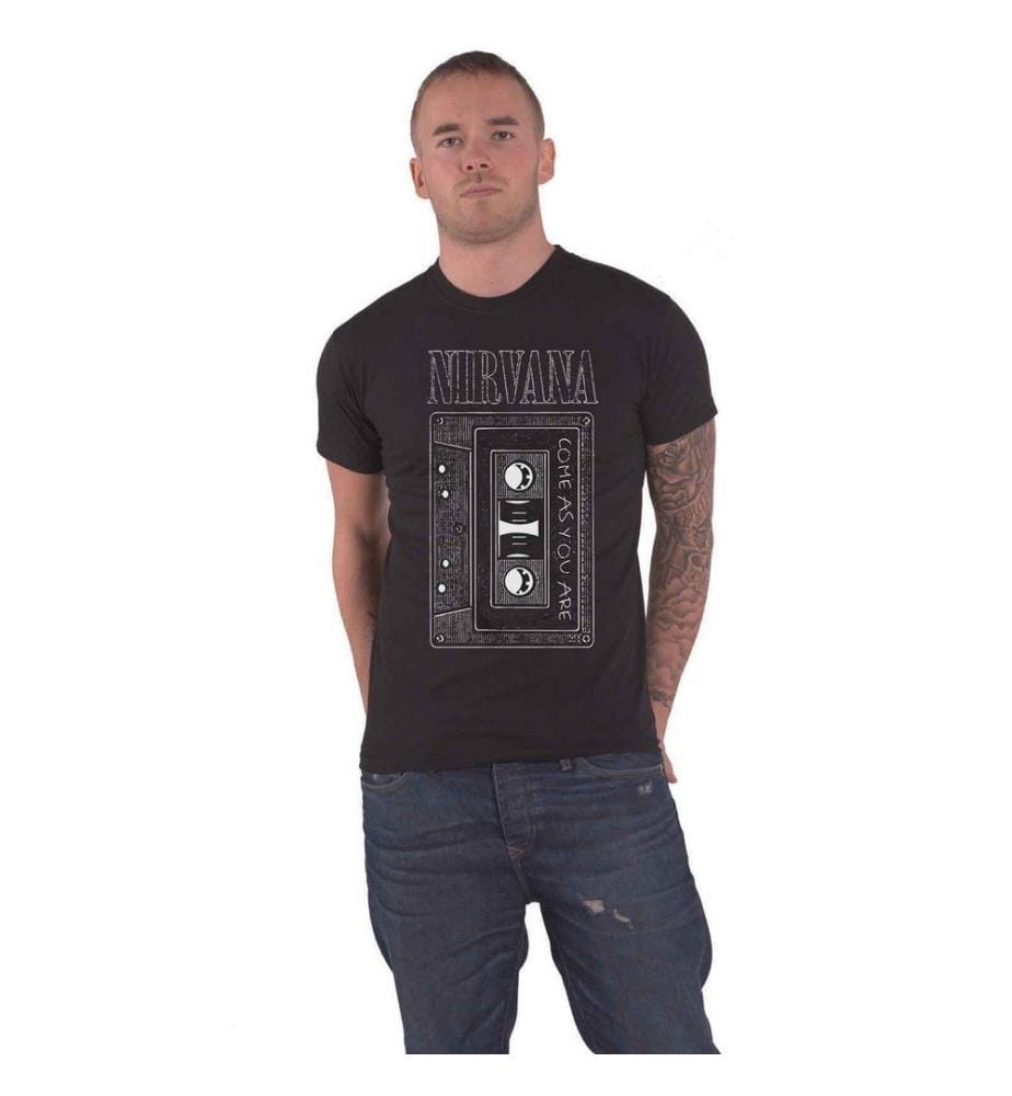 Nirvana - T-shirt AS YOU ARE TAPE - Adulte