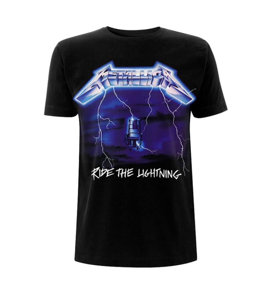 Metallica - T-shirt RIDE THE LIGHTNING TRACKS - Adulte
