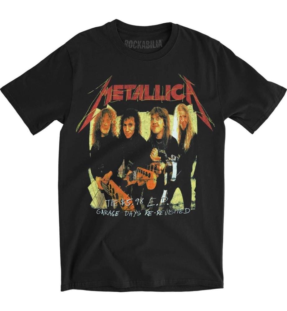 Metallica - T-shirt GARAGE - Adulte