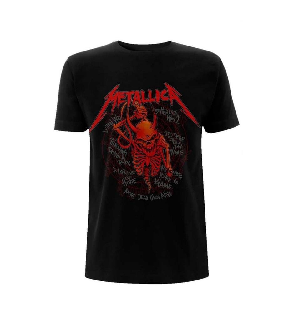 Metallica - T-shirt SKULL SCREAMING SEASONS - Adulte