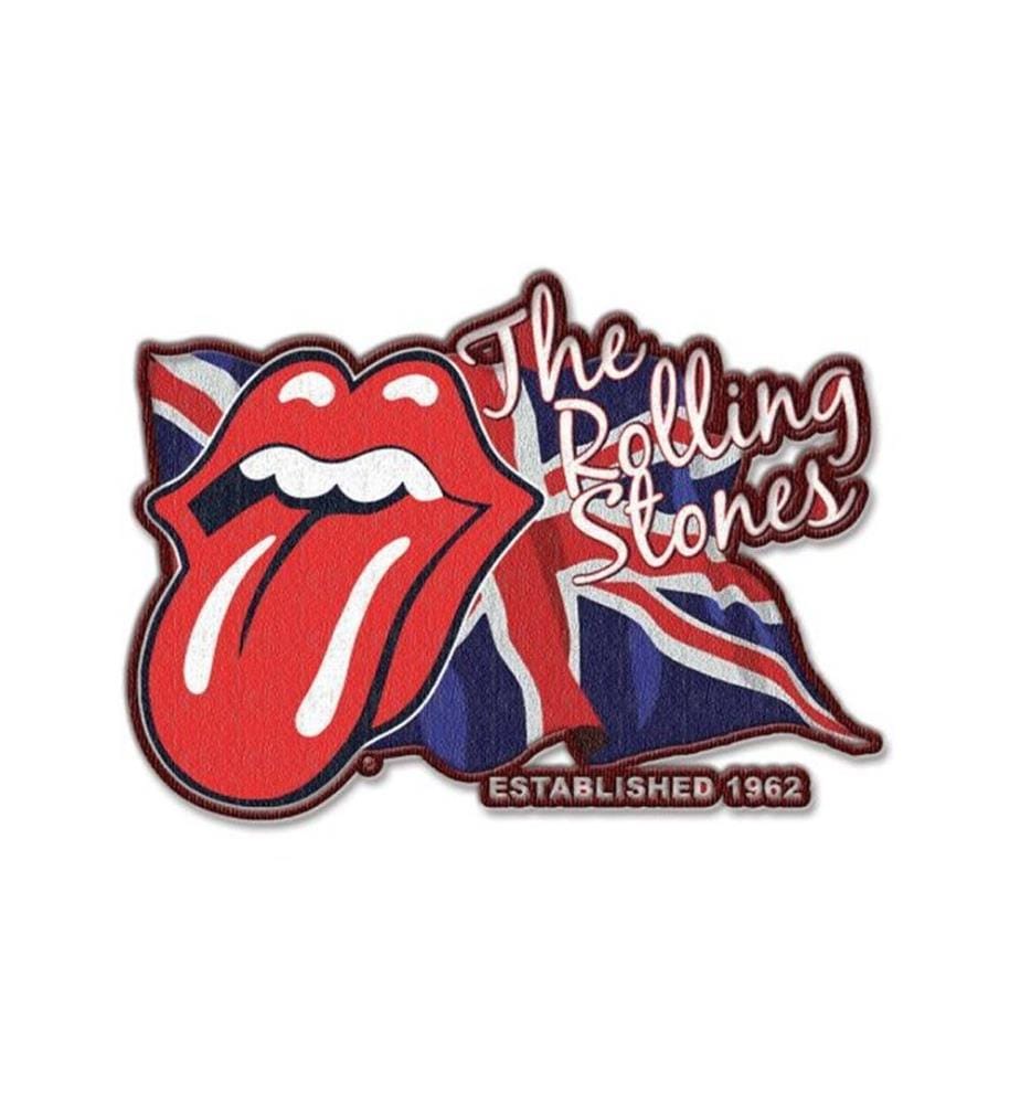 The Rolling Stones - Patch à repasser LICK THE FLAG