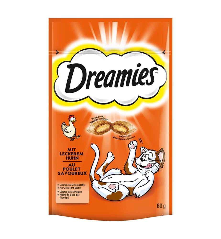 6x Dreamies au Poulet - 60 g