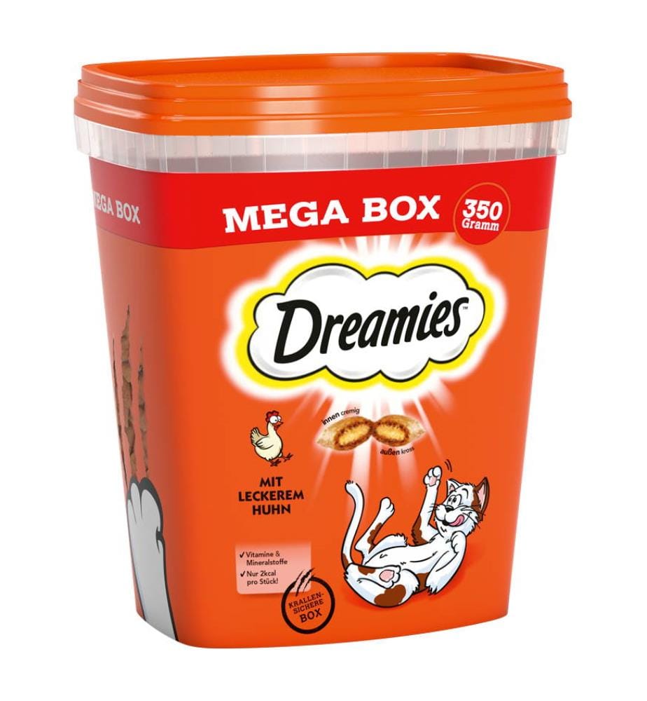 2x Dreamies Tub au Poulet - 350 g