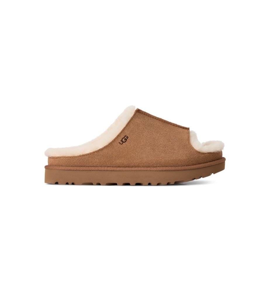 Mules Greenport Slide - Marron