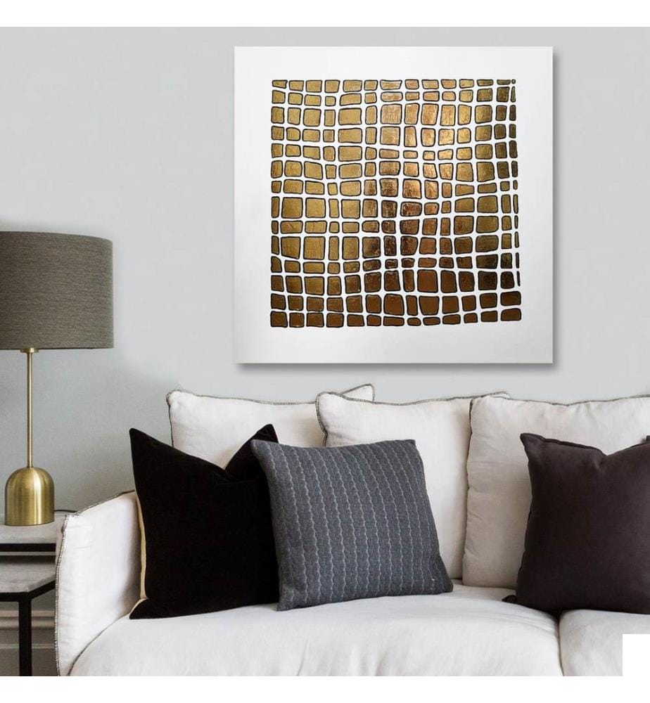 Peinture à l'huile décorative, 100 % toile, multicolore