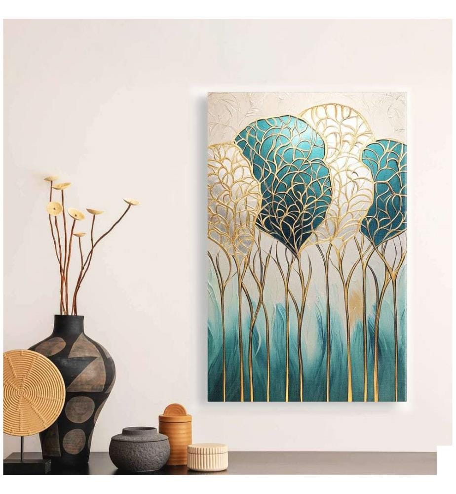 Tableau décoratif sur toile, 100 % toile, multicolore