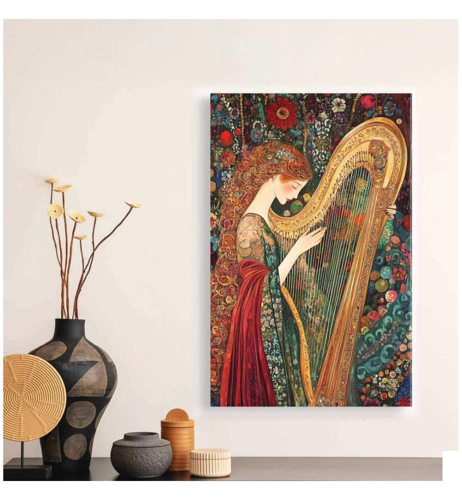 Tableau décoratif sur toile, 100 % toile, multicolore