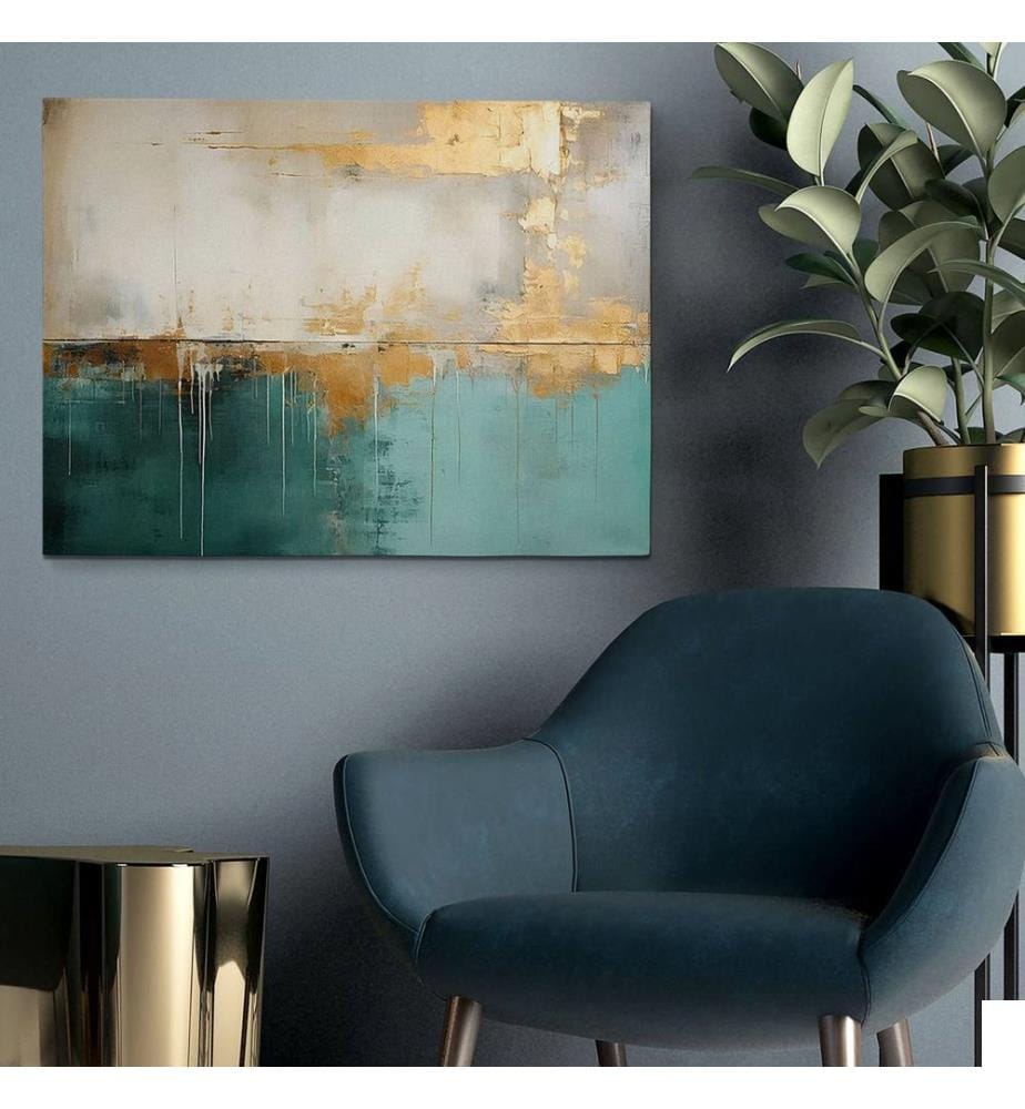 Tableau décoratif sur toile, 100 % toile, multicolore