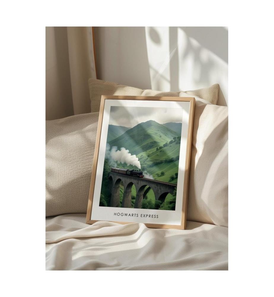 Tableau décoratif encadré, 100 % bois massif, multicolore
