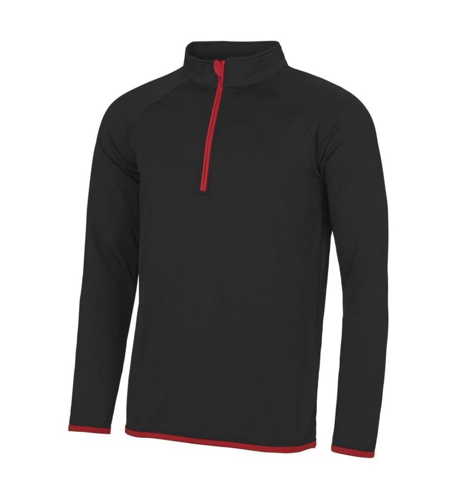 AWDis Just Cool - Sweatshirt à col zippé - Homme