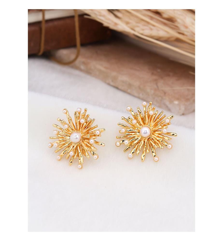 Boucles doreilles en perles