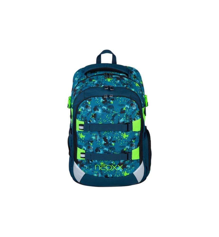 Neoxx Sac à dos pour lécole Active Pro, 26 l, Petrol Extreme