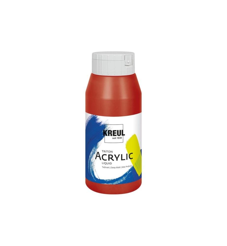 Peinture acrylique Kreul Triton Acrylic Liquid Carmin 750 ml