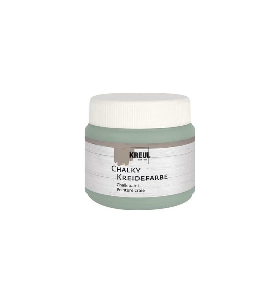 Peinture à la craie Kreul Chalky Herbal Green, 150 ml