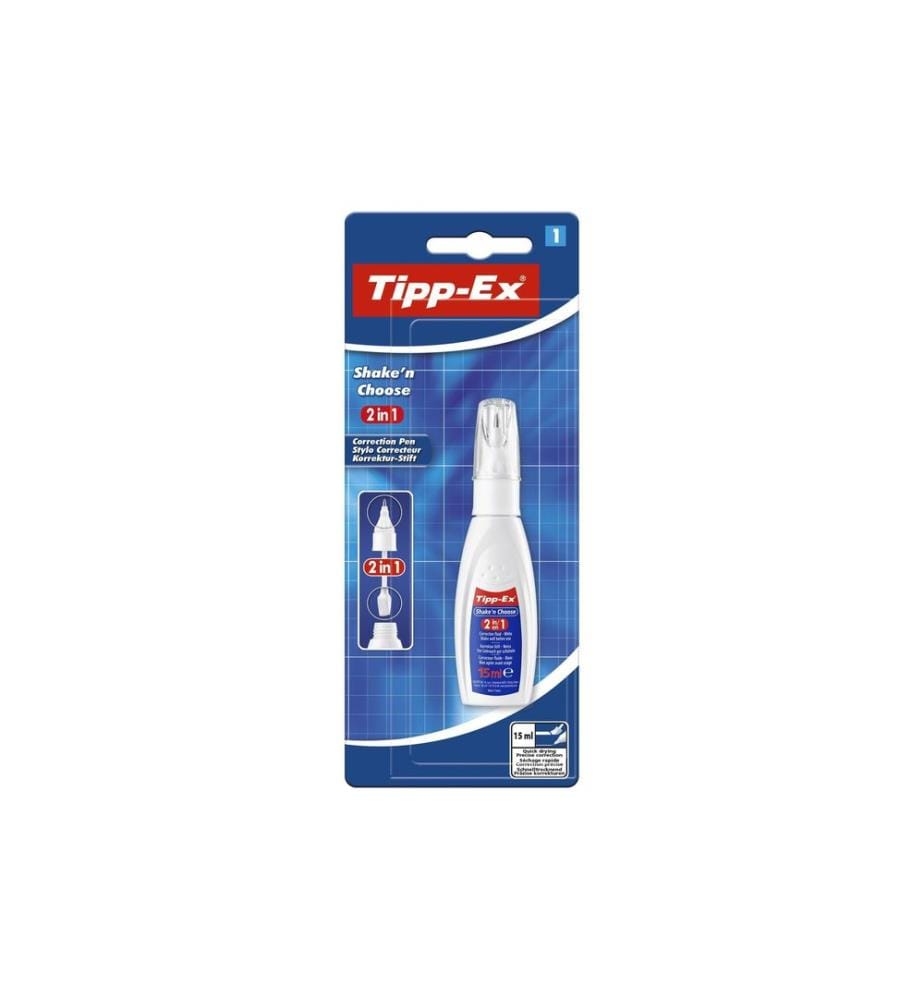 Tipp-Ex Correcteur liquide Shaken Choose 15 ml, 1 pièce