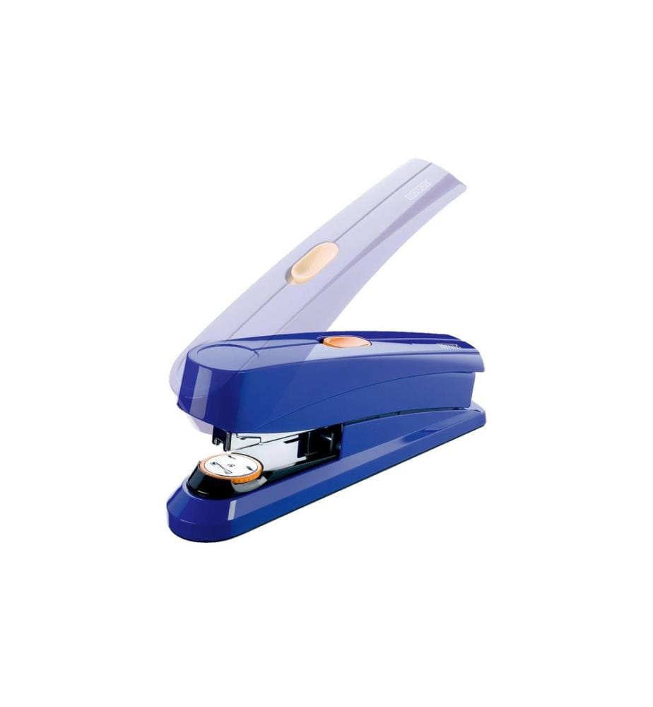 Agrafeuse Novus B 8FC Power on Demand 50 feuilles, Bleue