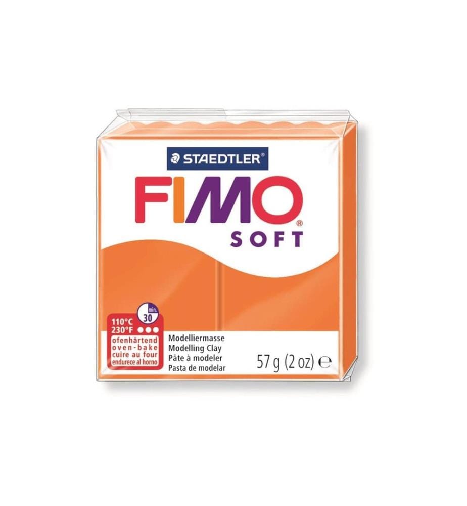 Pâte à modeler Fimo Soft Orange foncé