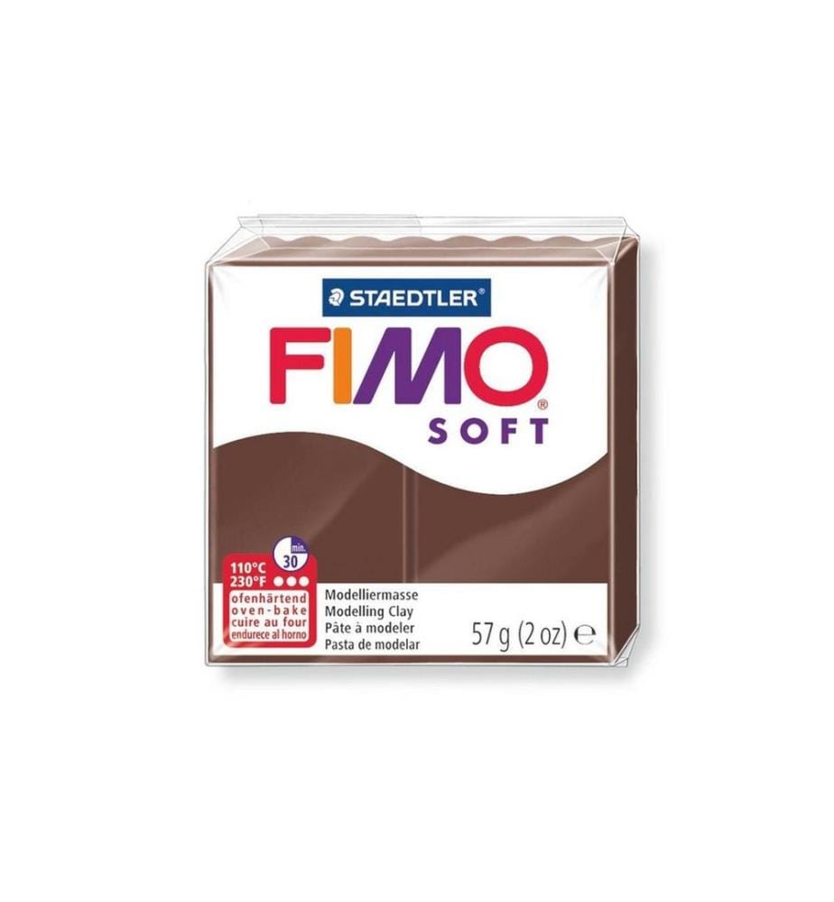 Fimo Pâte à modeler Soft Marron foncé