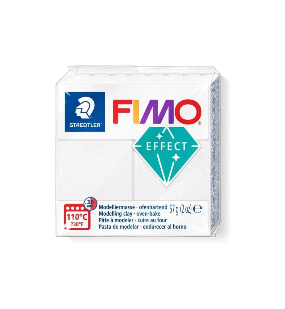 Fimo Pâte à modeler Fimo effect 57g Galaxy blanc