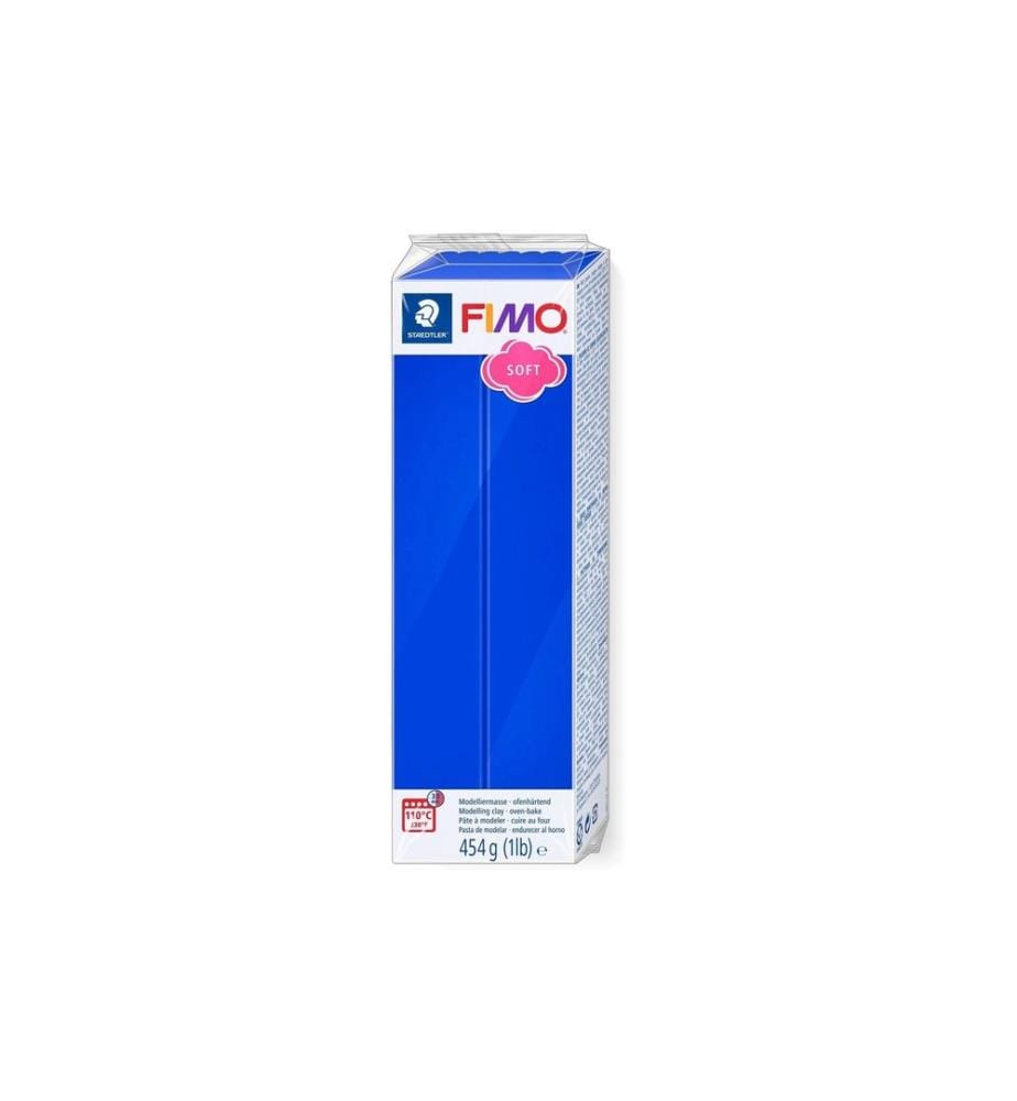 Fimo Pâte à modeler Soft Bleu brillant