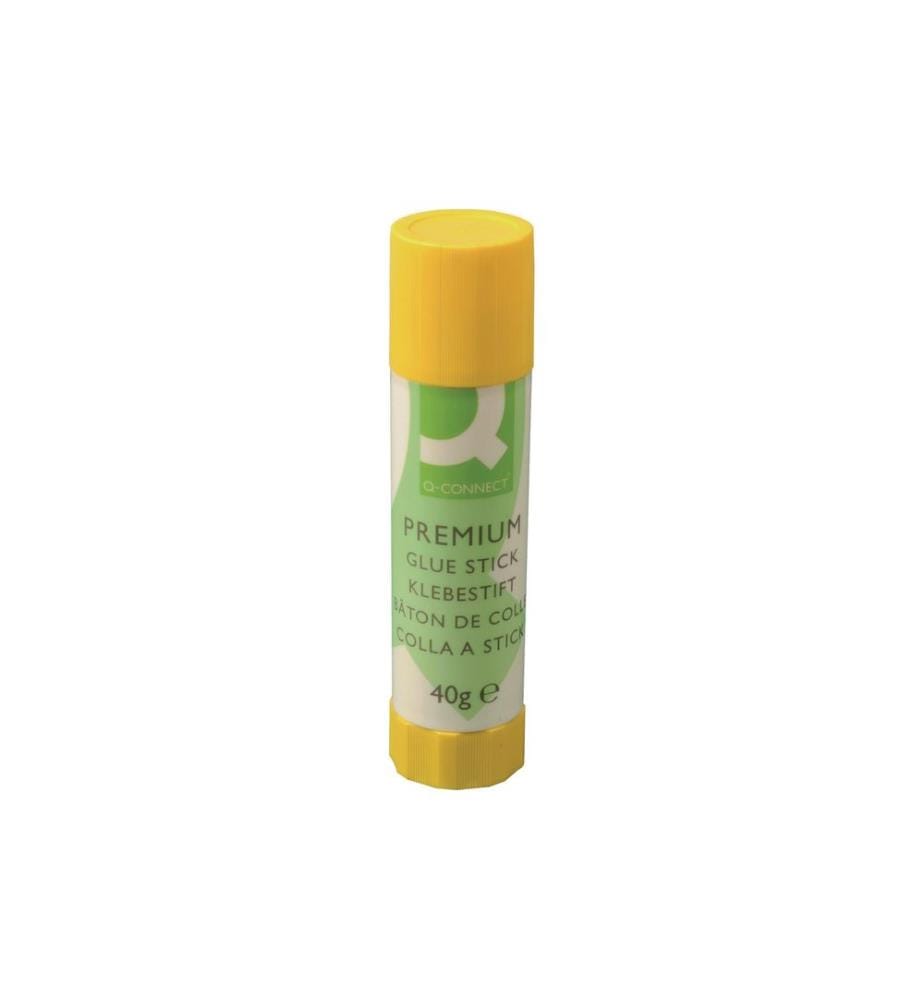 Bâton de colle CONNECT Premium 40 g, Vert, Jaune