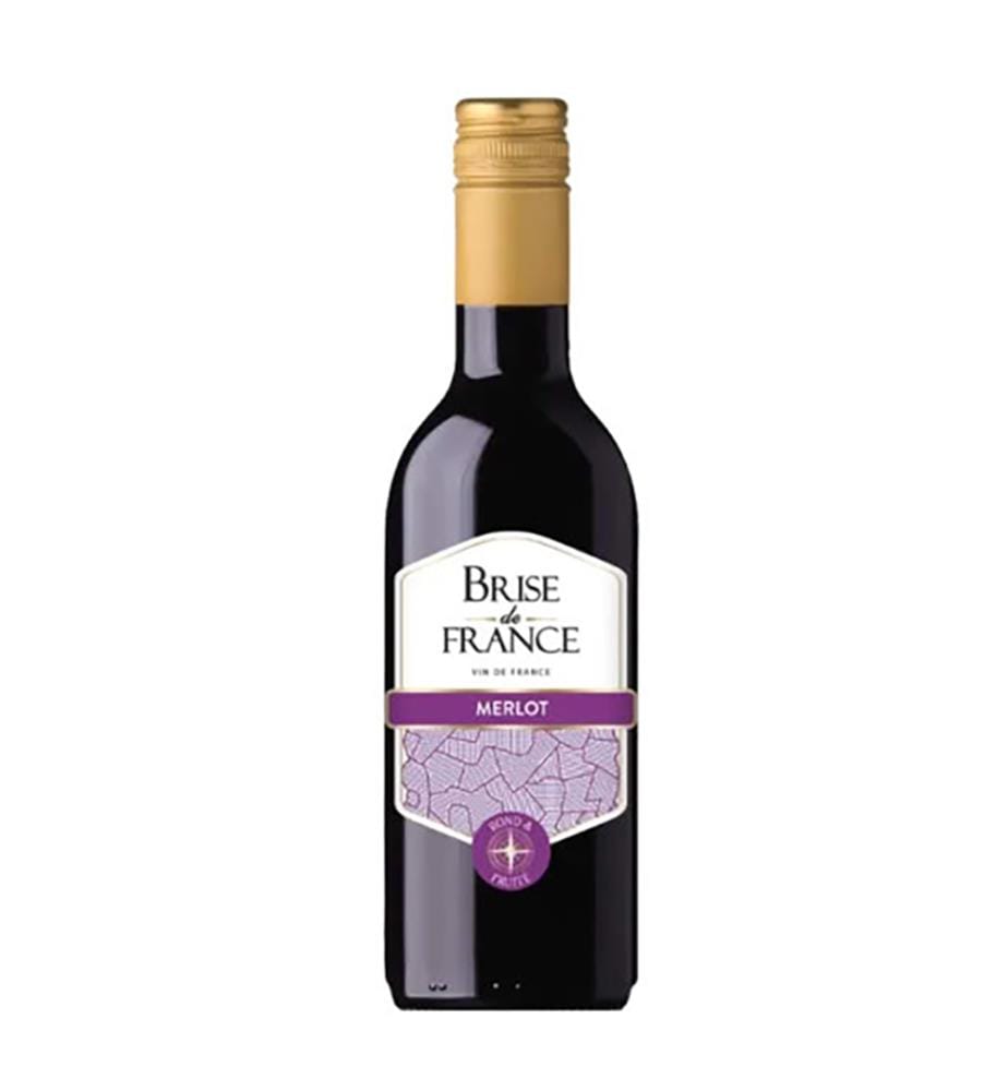 12 x Vin Rouge Merlot Le Val Brise de France 2024 - 250ml