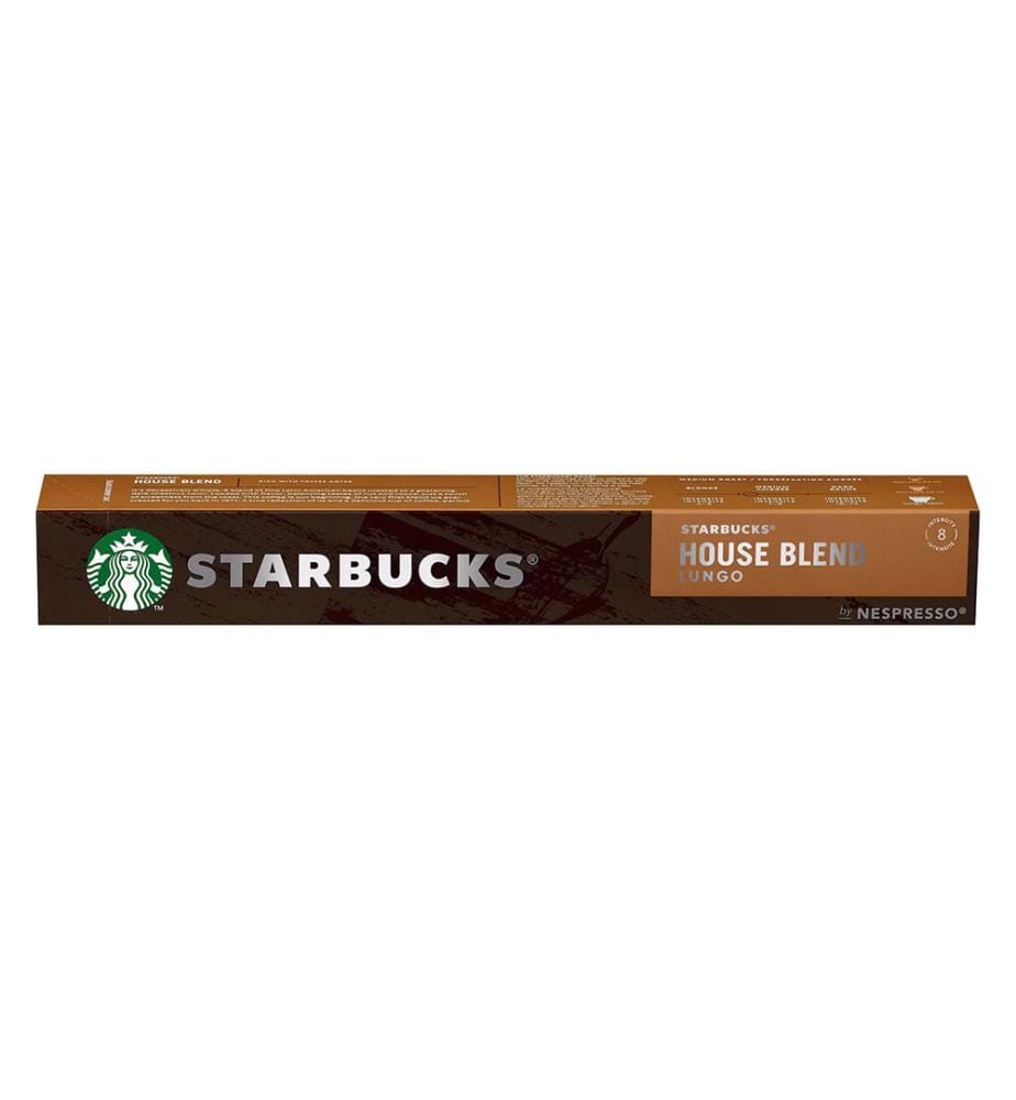 12x Starbucks Nespresso House Blend - barre de 10 alu 57g