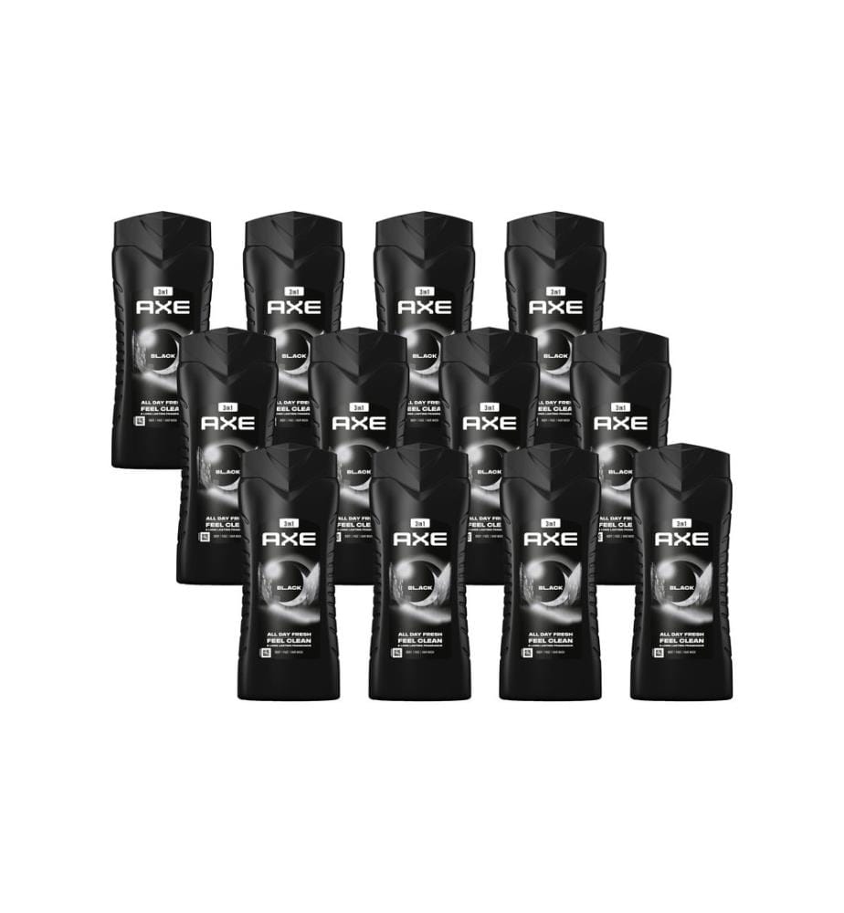Coffret de 12 cartons de gel douche Axe Black