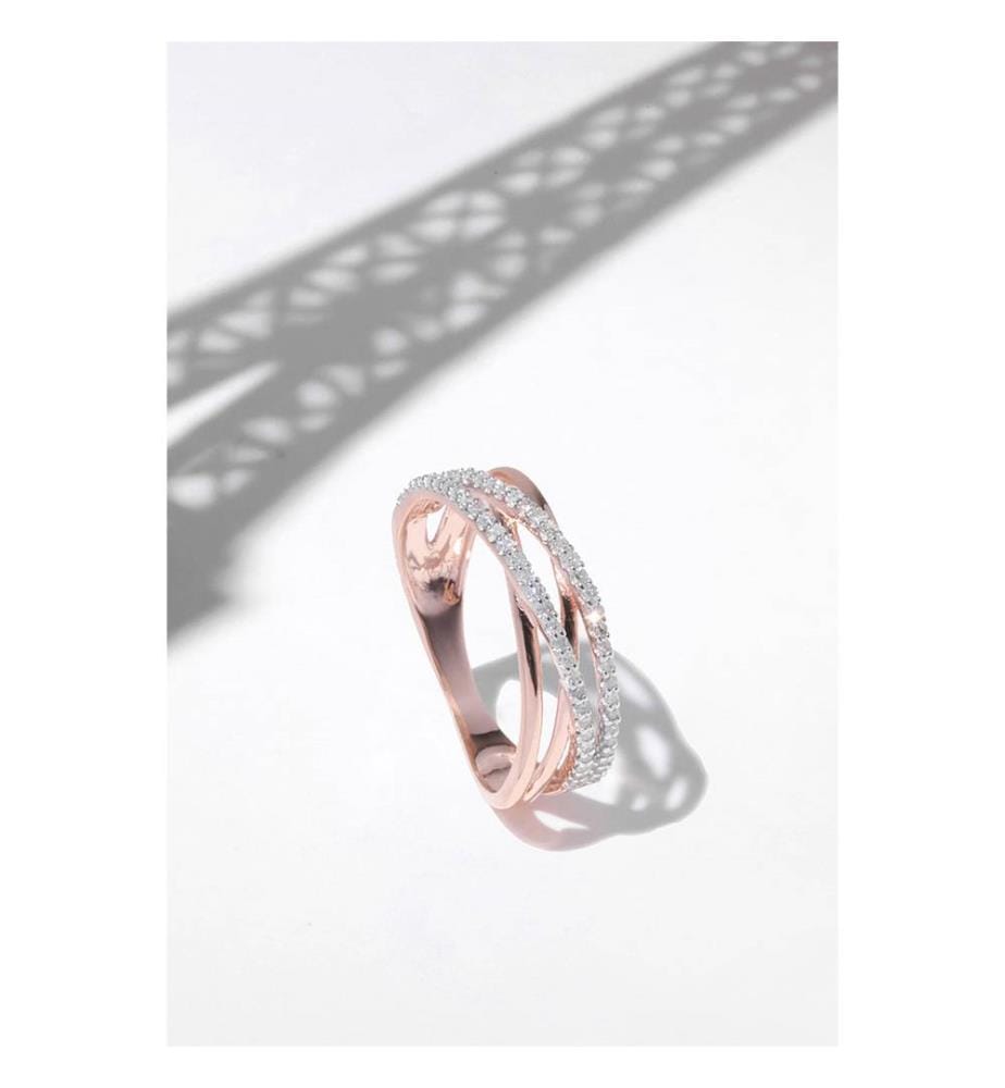 Bague Sarah - Or Rose 375/1000