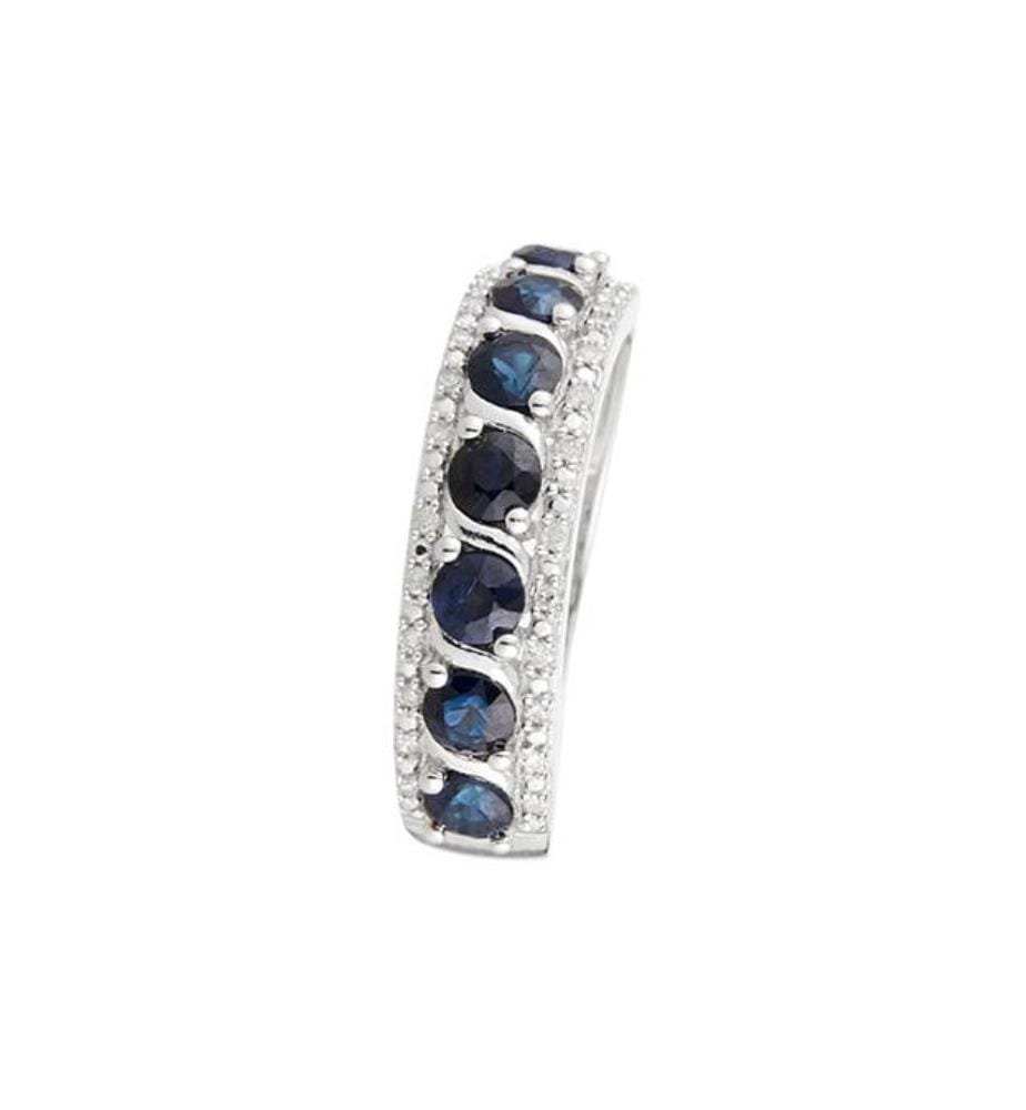 Bague Sitra - Or Blanc 375/1000