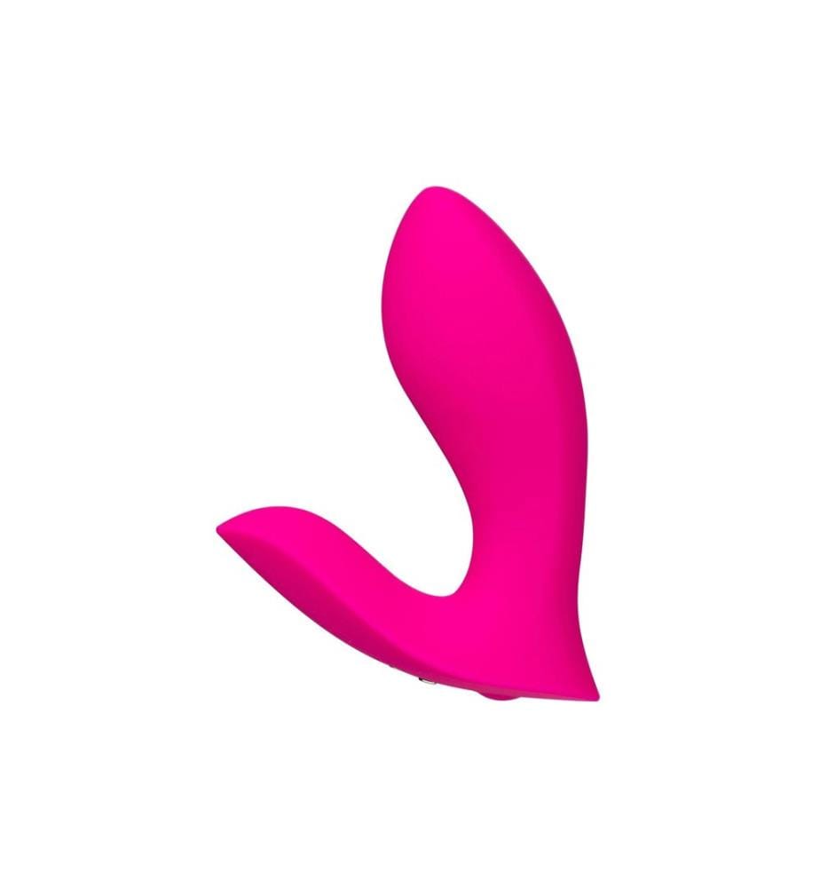 Lovense double vibromasseur culotte rose