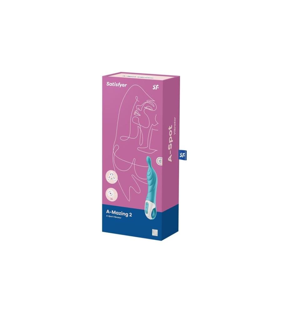 Satisfyer Vibrateur A-Mazing 2 turquoise