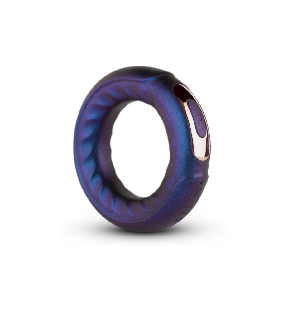 Anneau vibrant pour pénis/testicules Hueman Saturn Violet