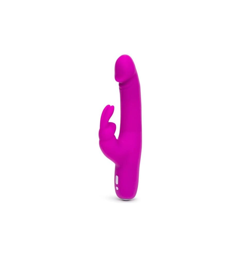 Happy Rabbit Vibrateur Realistic Slim Rabbit Violet