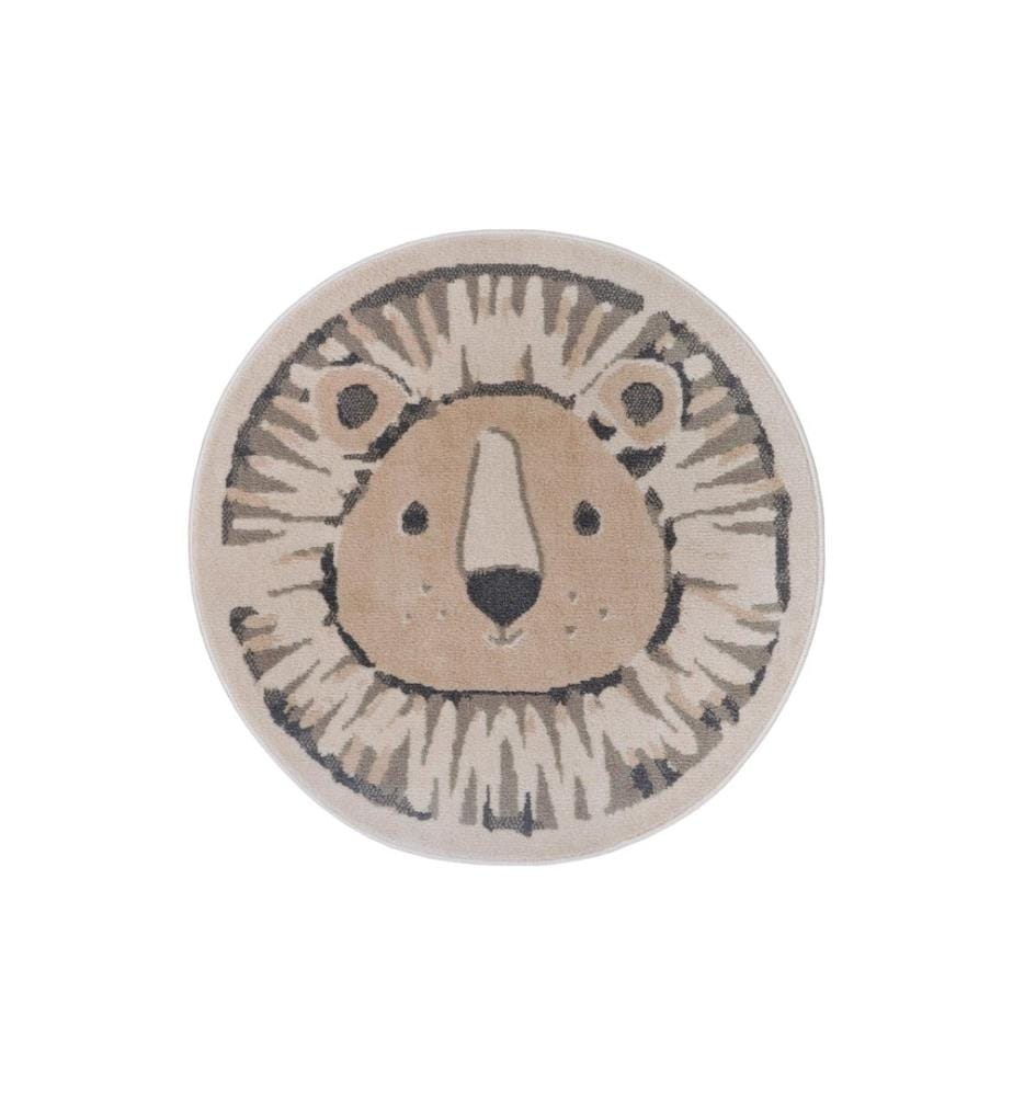Tapis de jeu Hanse Home Lion 140 cm, Gris