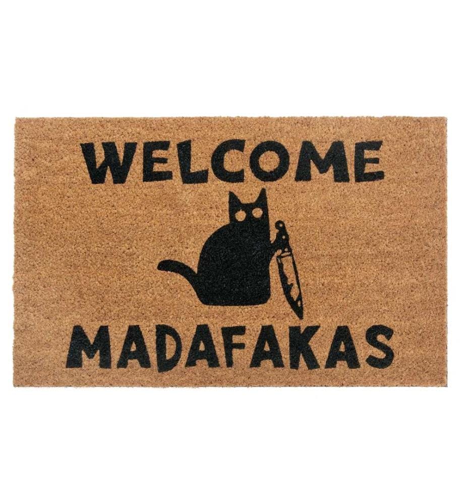 Tapis de sol Hanse Home Welcome Madafakas 45 cm x 75 cm