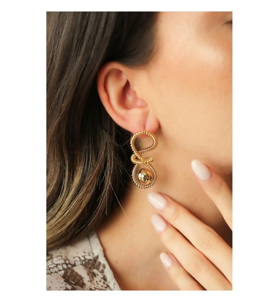 Boucle d'oreille en or - Or