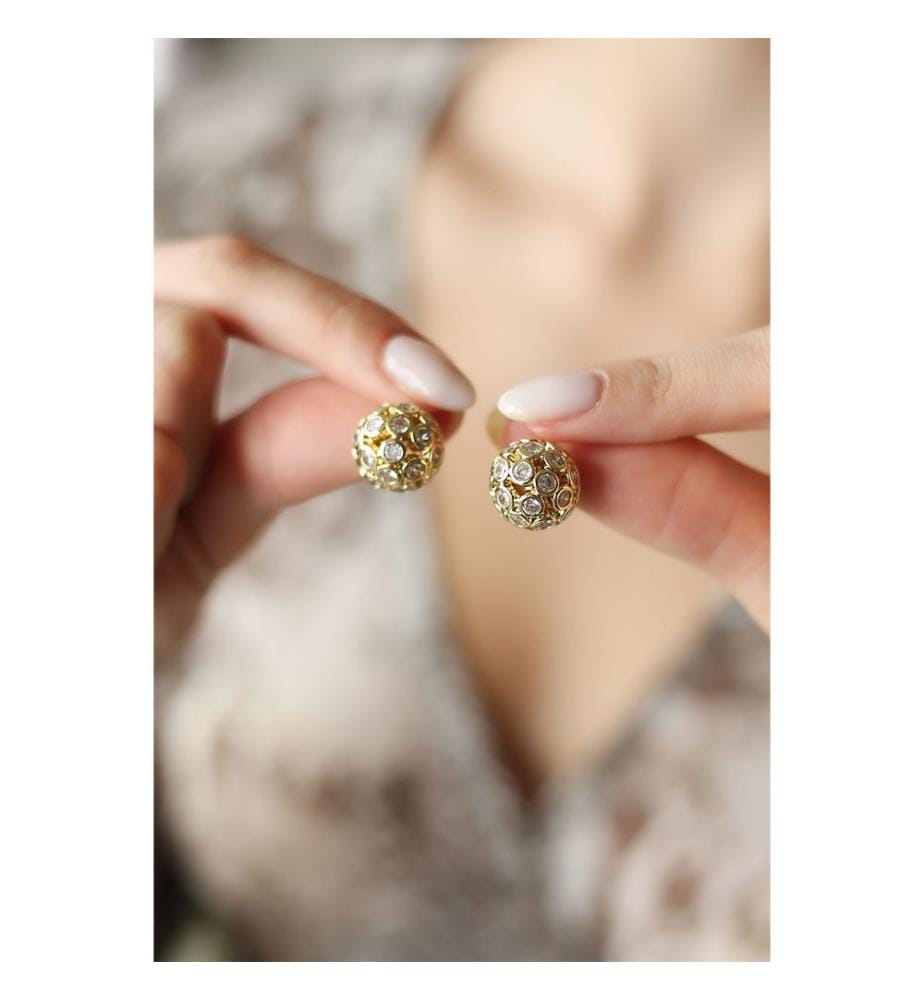 Boucle d'oreille - Blanc