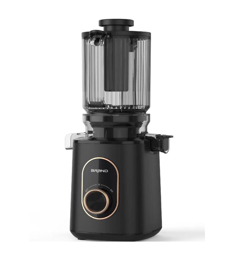 Extracteur de Jus Lent Design sans filtre, 80-115 RPM, 65 dB, 150 W - Noir