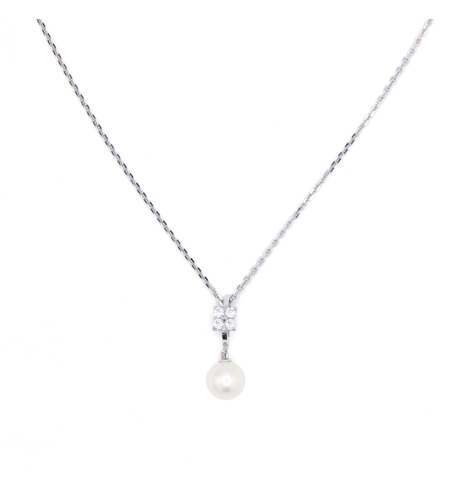 Pendentif "Gift" - Or Blanc